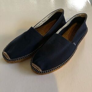 VISCATA Women’s Navy Espadrilles NWOT Sz 42